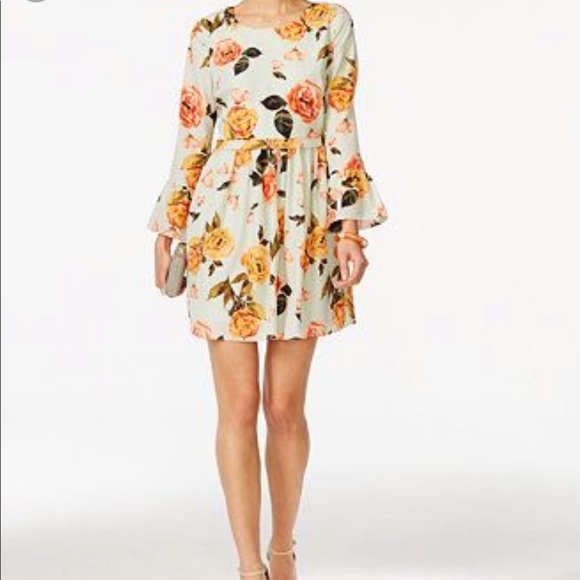 CeCe Dresses & Skirts - CeCe by Cynthia Steffe Kitty Bell Sleeve Dress